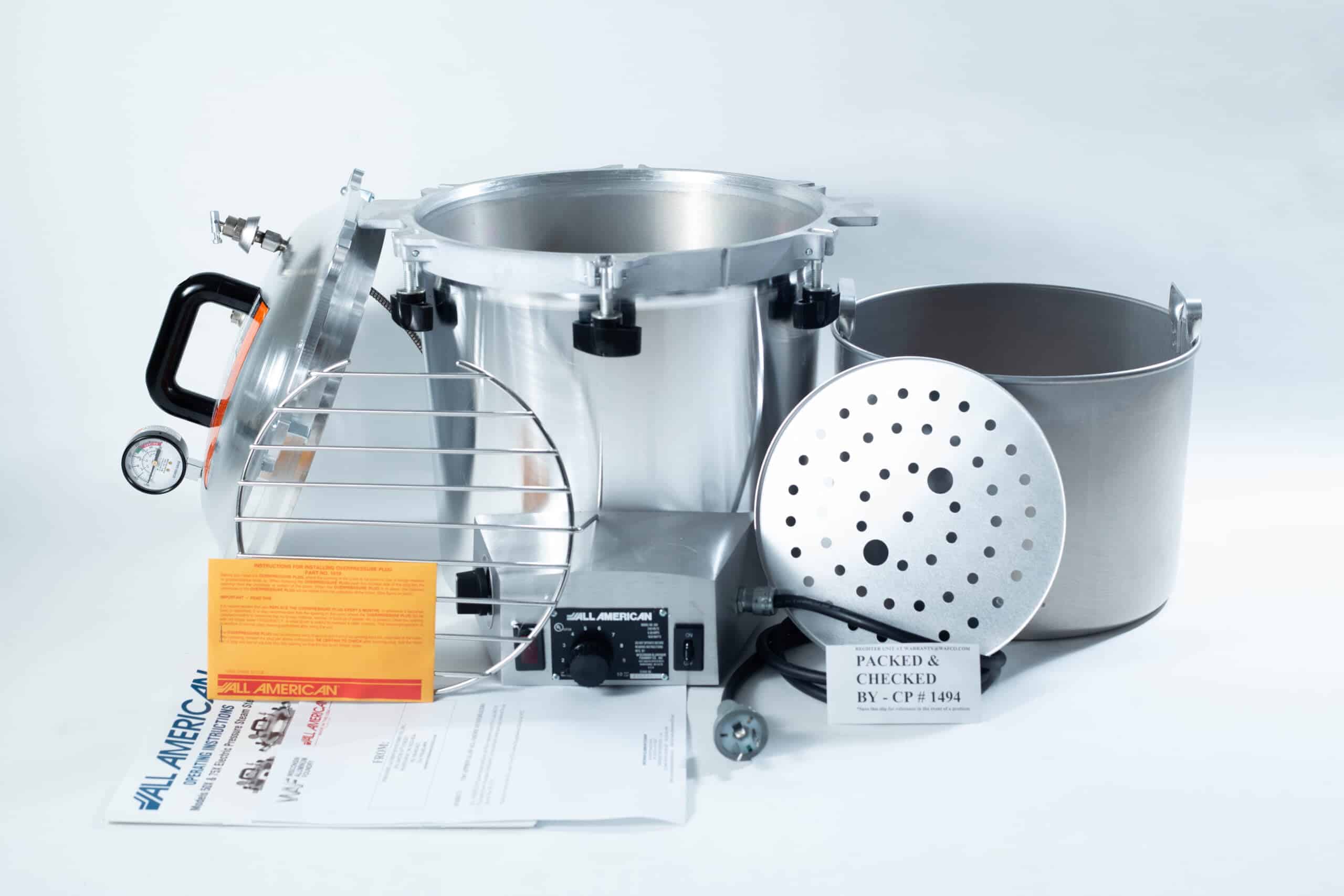 All-American 25-Quart Electric Sterilizer Model 50X