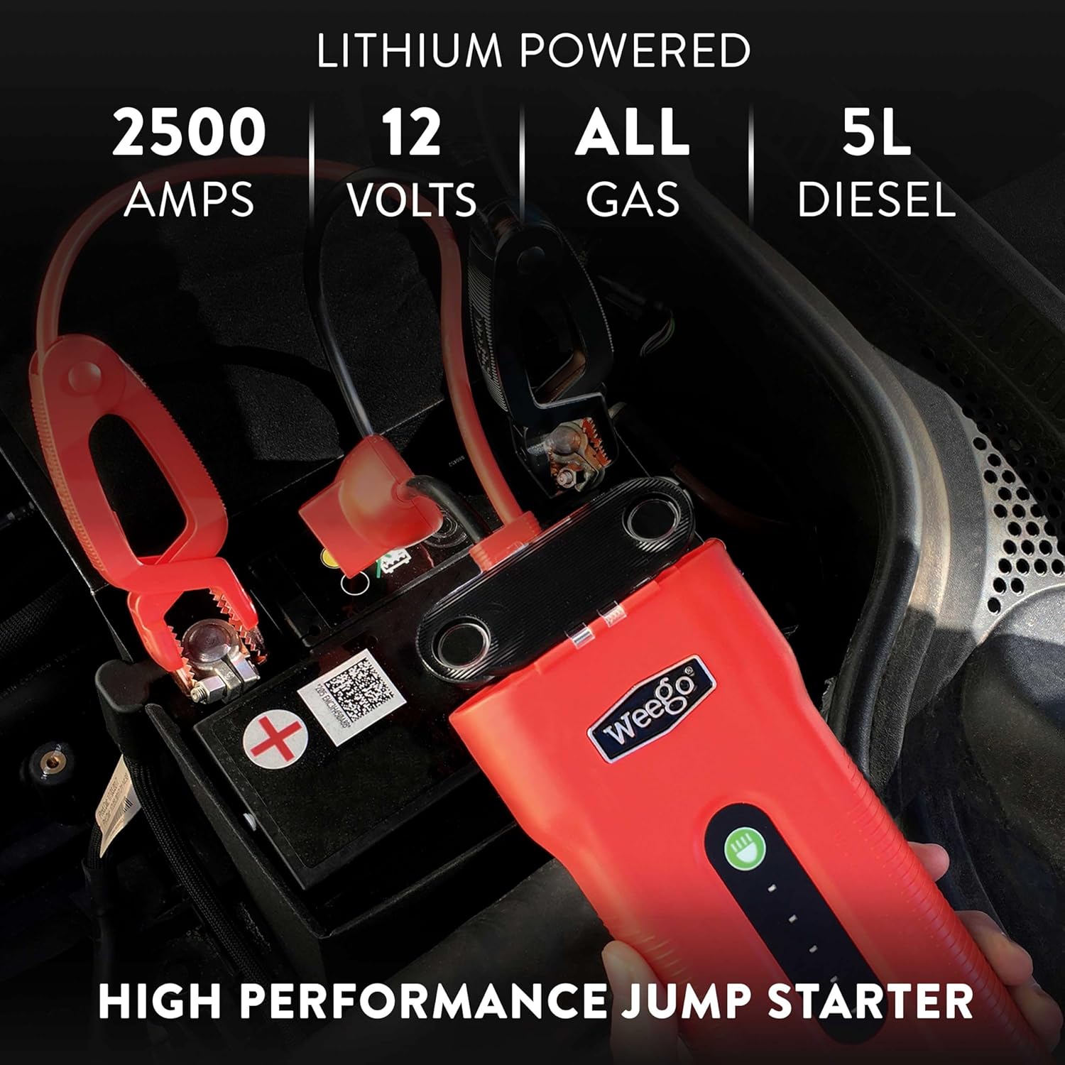 Weego N70 Portable Lithium Jump Starter by Weego