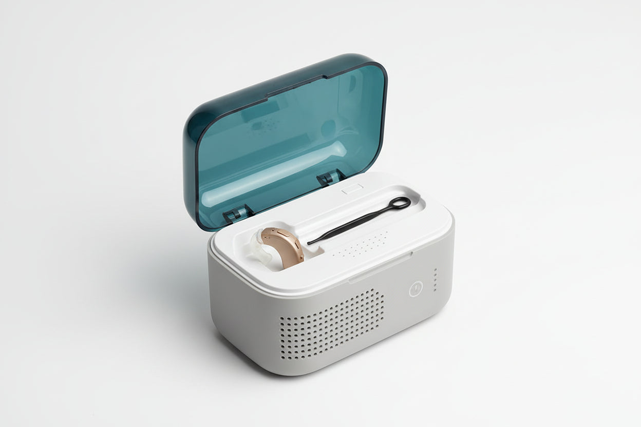 Electronic Kapak UV-C Hearing Aid Dehumidifier & Disinfection Dryer