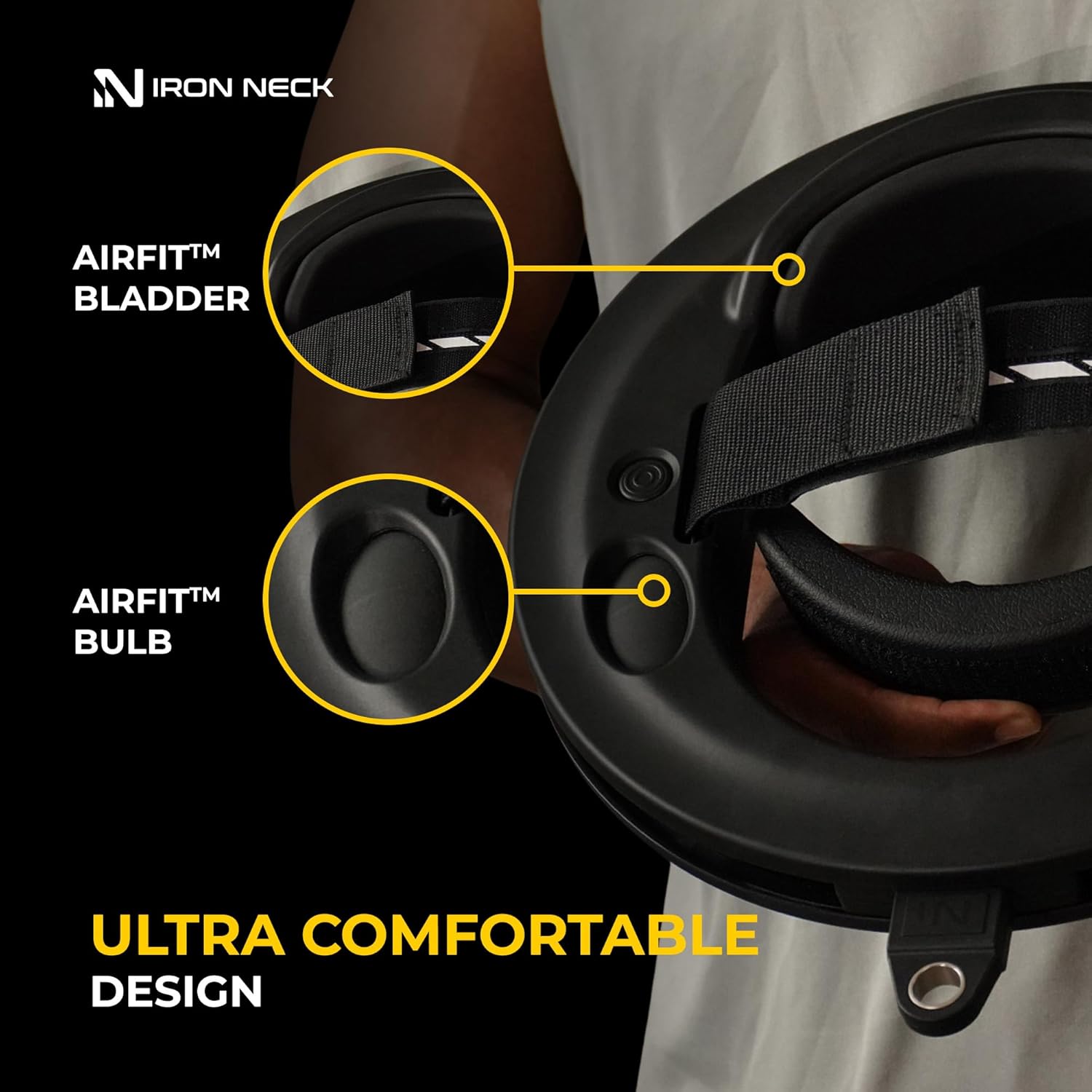 Iron Neck Cervical Traction & Neck Stretcher Device – Relieve Neck Pain at Home