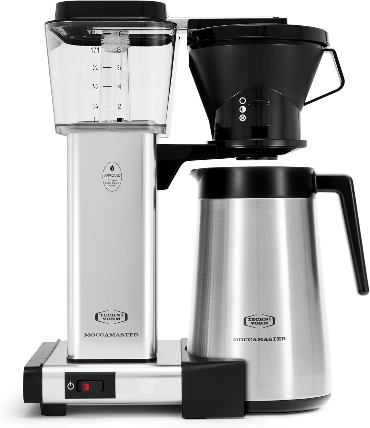 Moccamaster 79112 KBT 10-cup thermal coffee brewer polished silver
