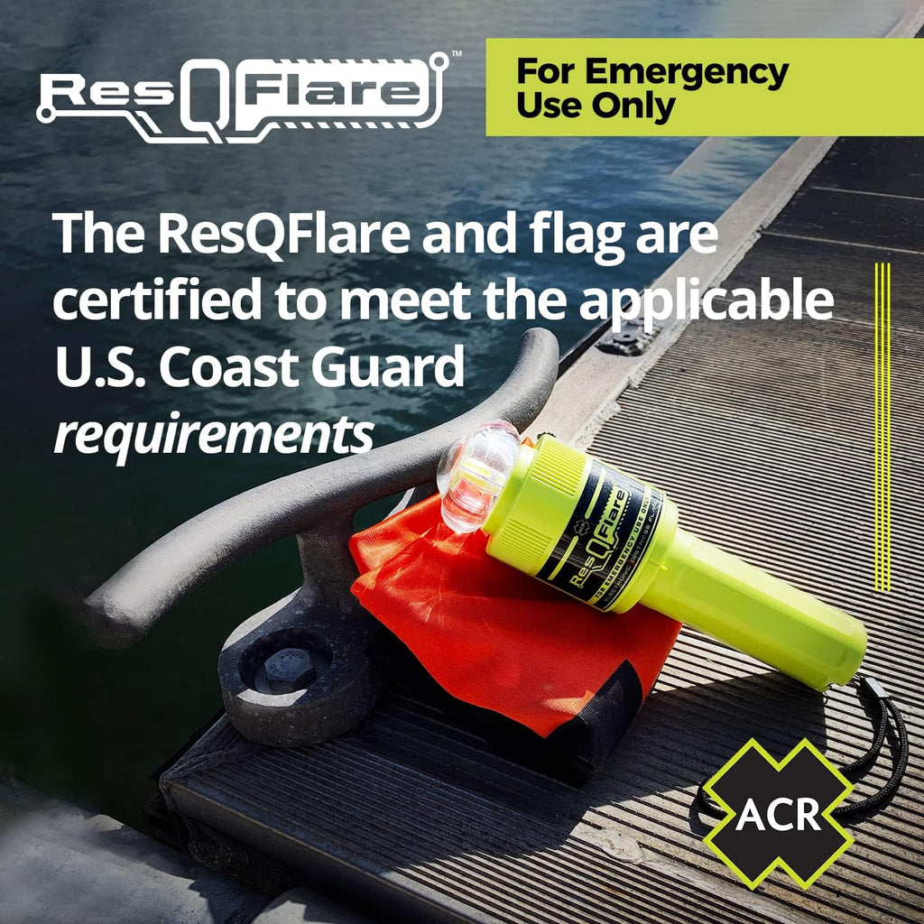 ACR ResQFlare Electronic Distress Signal – Reusable Pyrotechnic Replacement