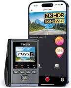 VIOFO A119 Mini 2 dash cam front view in car