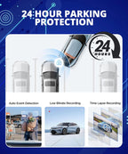 VIOFO A119 V3 2K front dash cam installed in car