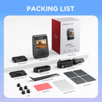 VIOFO A119 V3 2K front dash cam installed in car