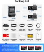 VIOFO A329S dual channel dash cam with Sony STARVIS 2 sensors