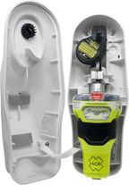 ACR GlobalFix V6 AIS EPIRB (Model 2853) front view showing emergency beacon with mounting bracket