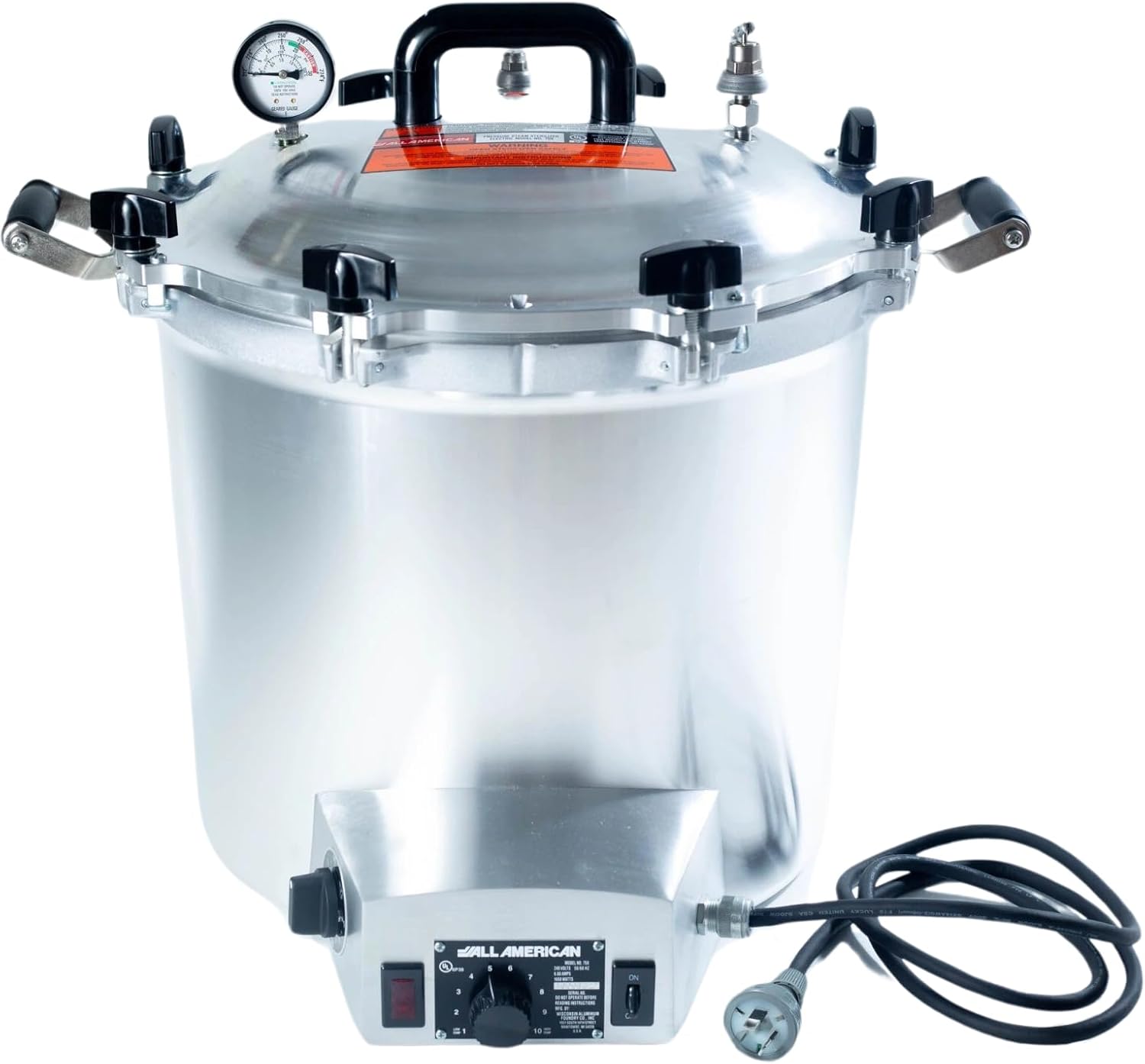 All American 1930 75X steam sterilizer with removable rack