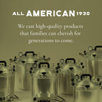 All American 1941X 41 quart non electric sterilizer