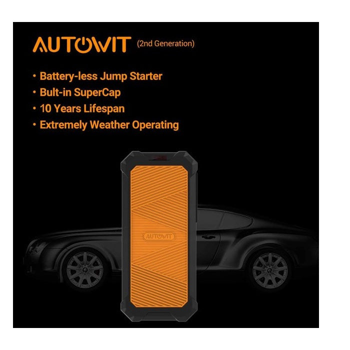 Autowit-Jump-Starter-350F SuperCap 2 12-Volt Battery-Less