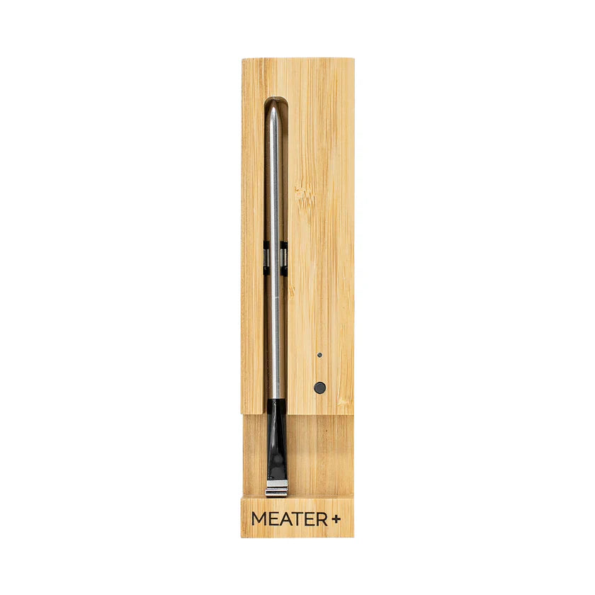 MEATER+ 165ft Long Range Smart Wireless Meat Thermometer for The Oven | Grill | Kitchen | BBQ Rotisserie with Bluetooth and WiFi Digital Connectivity with Bundled with Probe Holder