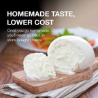 Fromaggio Smart Home Cheese Maker with stainless steel finish and Wi-Fi app control