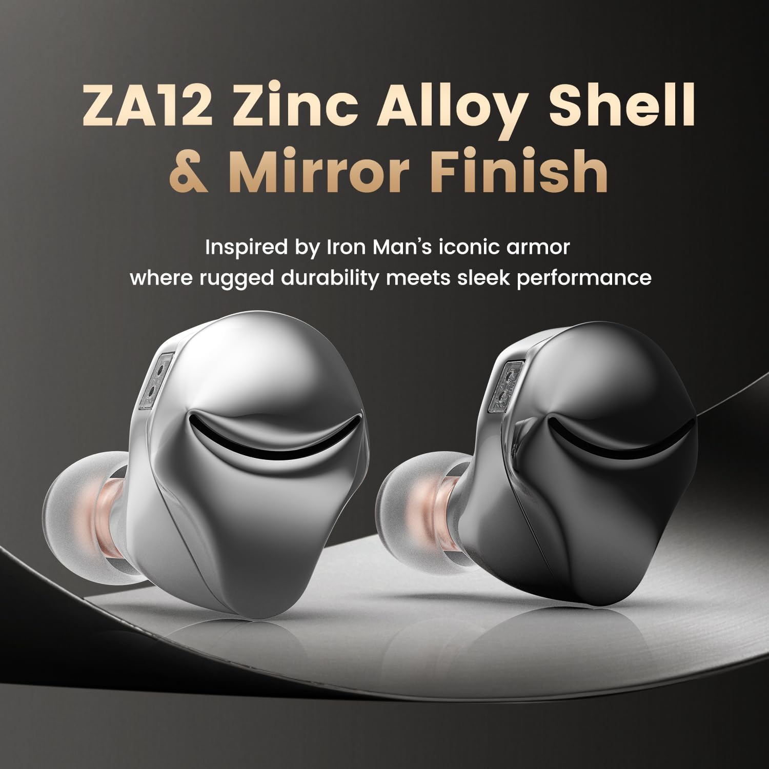 HIDIZS MK10 ArcSonics in-ear monitors black housing