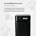 Austin Air HealthMate Plus Junior air purifier compact size