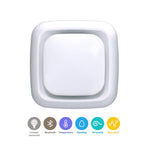 Lollipop Grey Nursery Sensor accessory for baby camera — tracks air quality, temperature, and humidity
