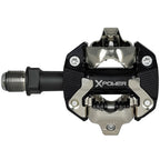 SRM X-Power MTB power meter pedals with Shimano SPD cleats