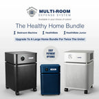 Austin Air Healthy Home Bundle Bedroom Machine + HealthMate + HealthMate Jr