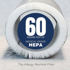 Austin Air Allergy Machine Filter Kit installation in unit