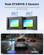 A229 Plus dash cam with Sony STARVIS 2 low light performance