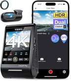 VIOFO A229 Pro 2CH 4K plus 2K dash cam front and rear