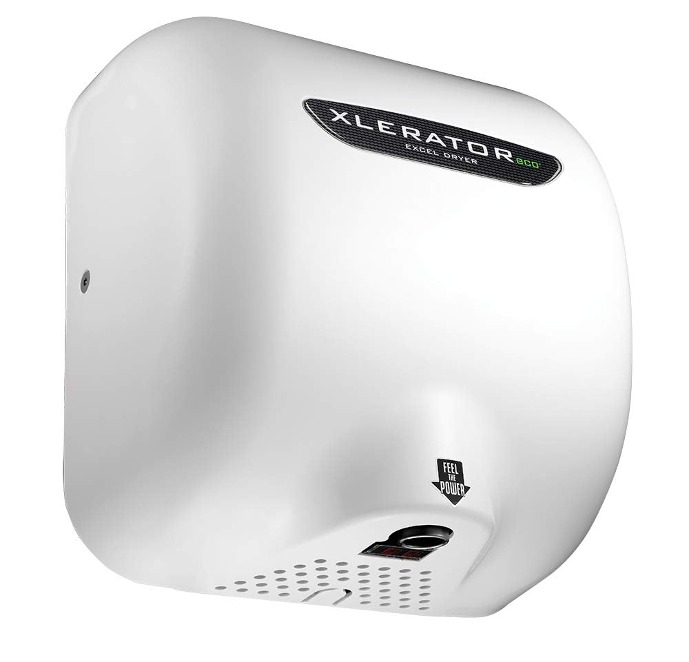 Touch-free infrared sensor on XLERATOR XL-BW-ECO automatic hand dryer