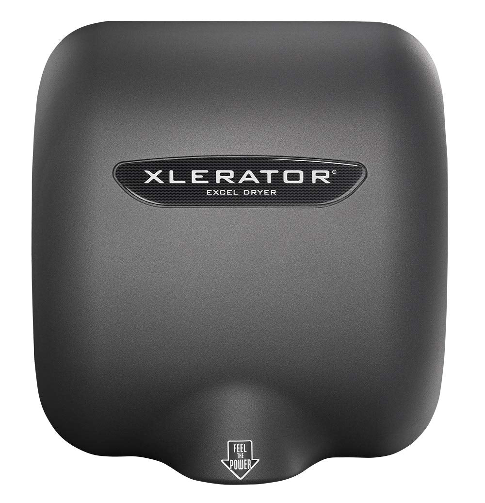 XLERATOR XL-GR-ECO – Automatic Hand Dryer (Textured Graphite, 120V, Surface Mounted)