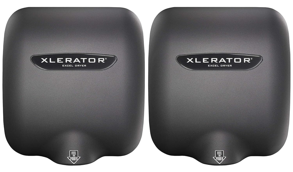 XLERATOR XL-GR – Automatic Hand Dryer (Textured Graphite, 120V, Surface Mounted)