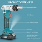 Zupper ME-1225 Professional Expansion Tool (PEX Pipe Expansion Tool)