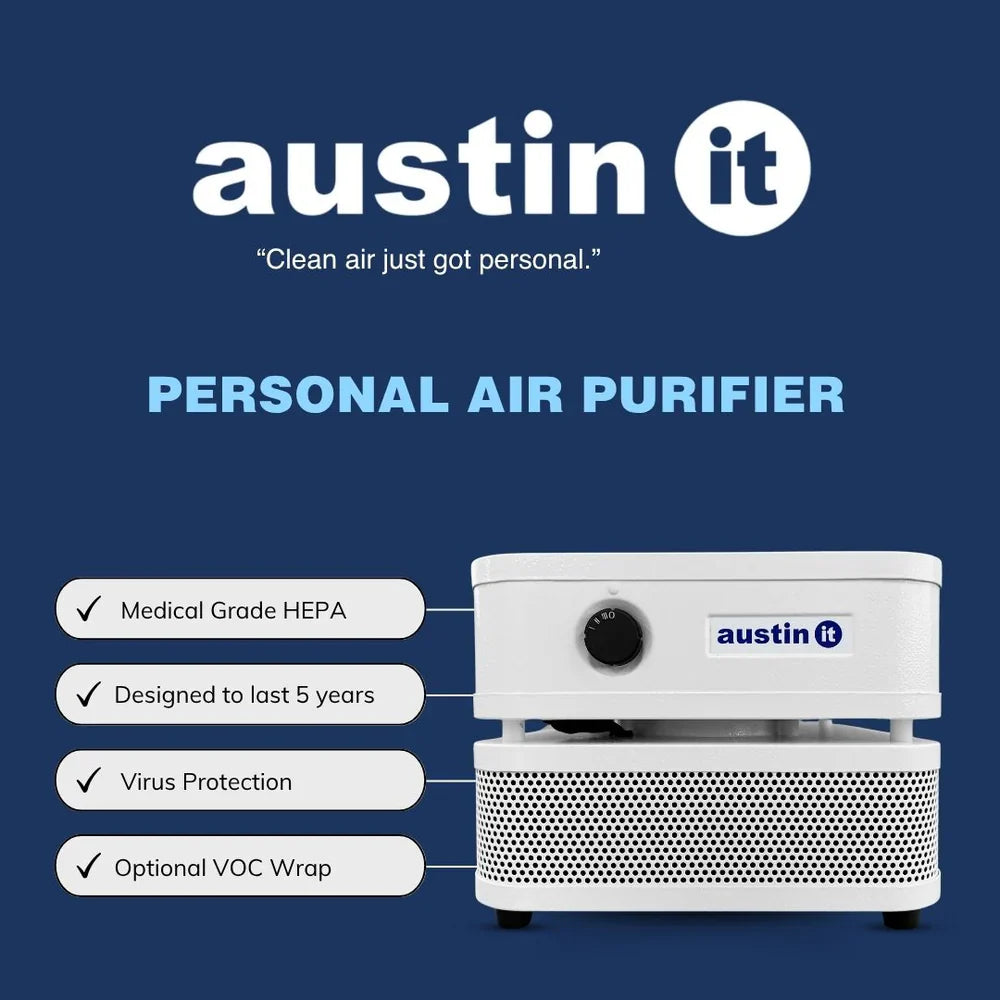 Austin Air it personal air purifier desk or travel use