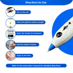 step by step guide on how to use Dolphin Neurostim pain relief device