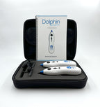 Dolphin Neurostim kit with devices manual and extension probe inside case