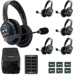 UltraLITE PRO16 ETP6D 6-Person Wireless Intercom Headset Kit