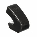 Ebow Plus angled view showing ergonomic design for controlled string sustain on electric guitar