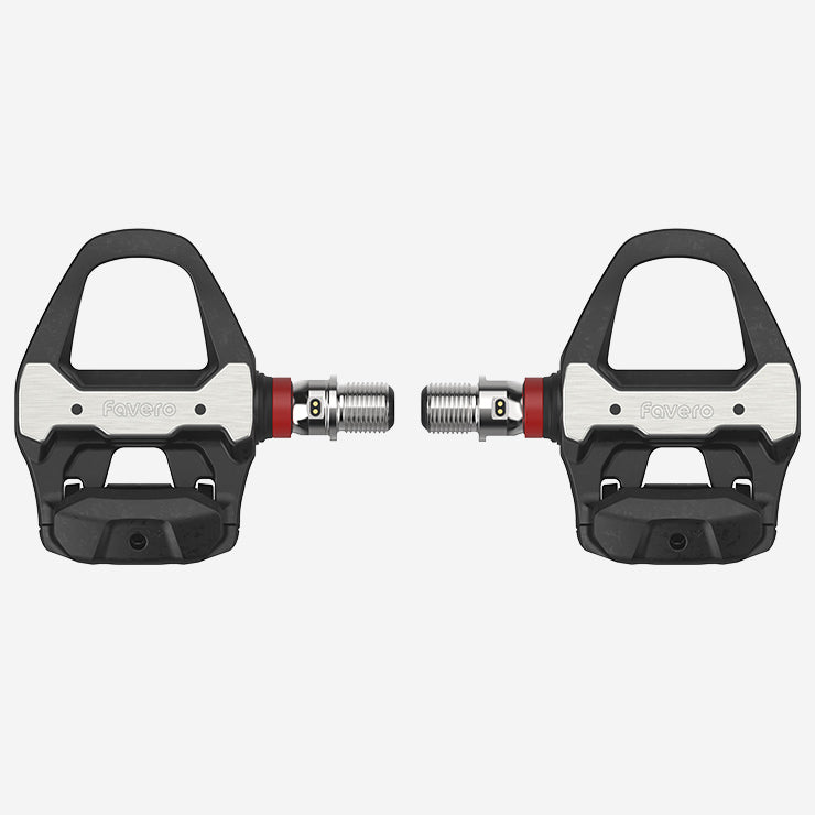 Favero Assioma PRO RS‑2 road bike power meter pedals LOOK Keo compatible angled product view