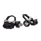 Favero Assioma DUO retail packaging including Look Keo compatible cleats and installation tools.