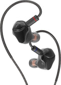 HIDIZS MK10 ArcSonics IEM earphones connected to DAC and smartphone laptop for high resolution audio setup