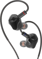 HIDIZS MK10 ArcSonics IEM earphones connected to DAC and smartphone laptop for high resolution audio setup