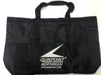 Quikpoint mortar gun carry bag for storing drill attachment and accessories