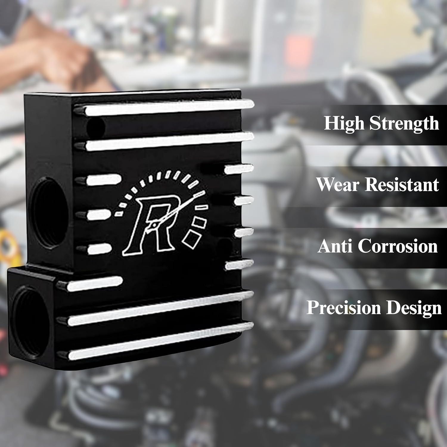 Heavy-duty RevMax transmission cooler bypass featuring corrosion resistance and precision-machined aluminum design