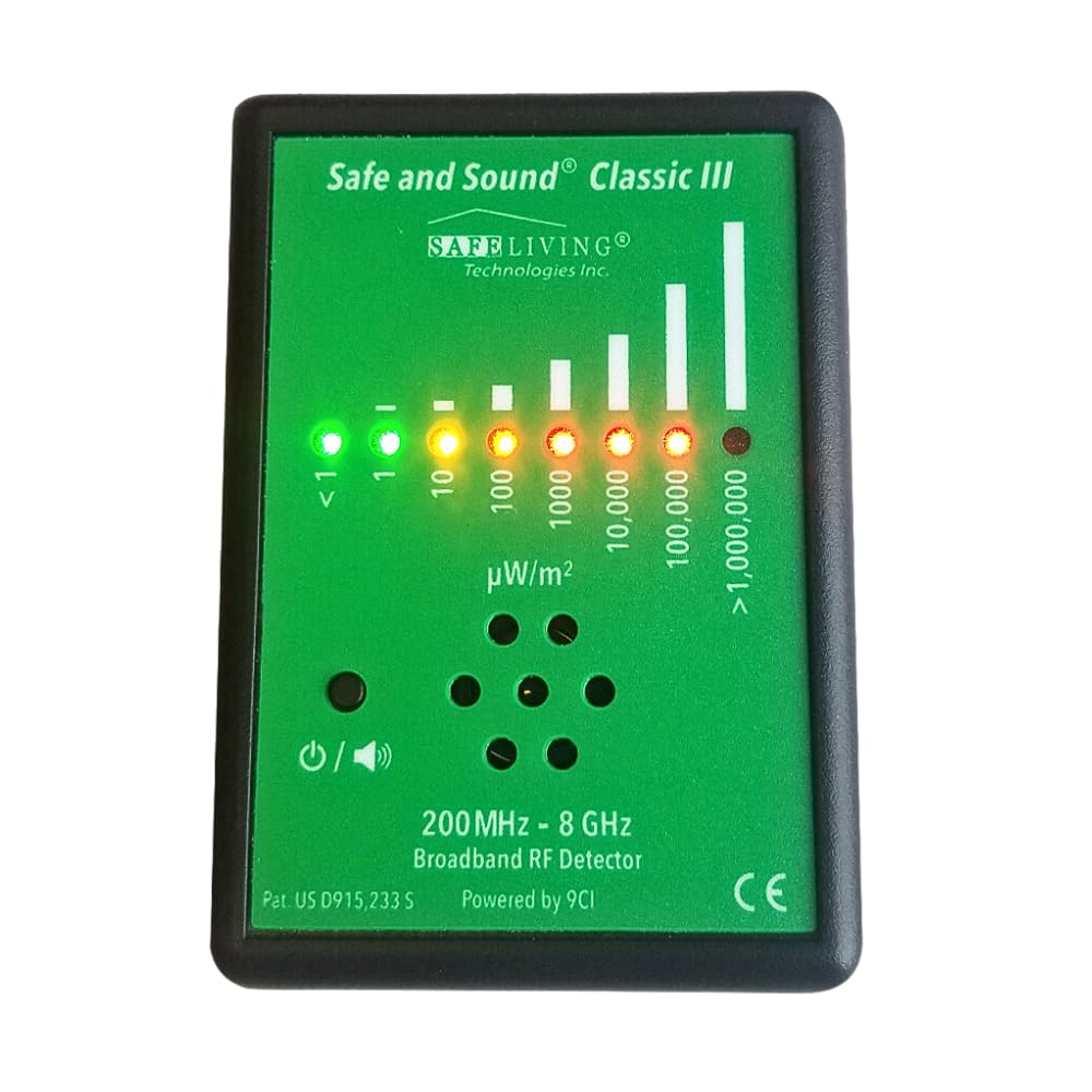 Safe and Sound Classic III RF Detector – handheld portable device