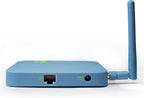 SensorPush G1 WiFi gateway showing Ethernet port and power input for stable home monitoring setup