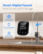 Waterdrop G3P800 800 GPD tankless reverse osmosis water filtration system