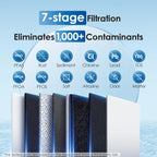 Waterdrop WD-RO-600 reverse osmosis water filtration system under sink