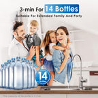 Waterdrop WD-RO-600 reverse osmosis water filtration system under sink